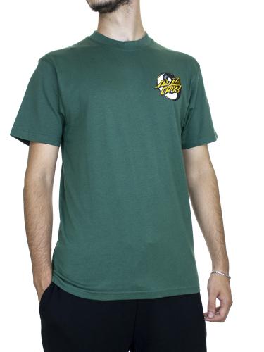Ανδρικό Yin Yang Dot T-Shirt Πράσινο Santa Cruz SCATEE8179-CEDAR