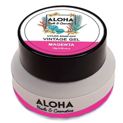 UV/LED Vintage Gel Aloha 15gr / Χρώμα: Ματζέντα (Magenta)