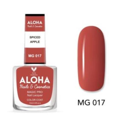 Βερνίκι Νυχιών 10 ημερών με Gel Effect Χωρίς Λάμπα Magic Pro Nail Lacquer 15ml – MG 017 / ALOHA Nails & Cosmetics