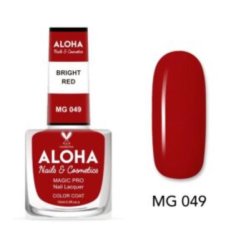 Βερνίκι Νυχιών 10 ημερών με Gel Effect Χωρίς Λάμπα Magic Pro Nail Lacquer 15ml – MG 049 / ALOHA Nails & Cosmetics
