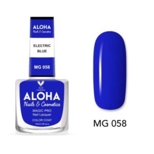Βερνίκι Νυχιών 10 ημερών με Gel Effect Χωρίς Λάμπα Magic Pro Nail Lacquer 15ml – MG 058 / ALOHA Nails & Cosmetics