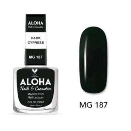 Βερνίκι Νυχιών 10 ημερών με Gel Effect Χωρίς Λάμπα Magic Pro Nail Lacquer 15ml – MG 187 / ALOHA Nails & Cosmetics