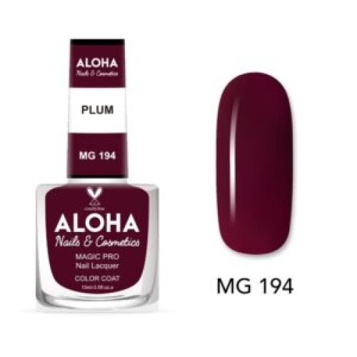 Βερνίκι Νυχιών 10 ημερών με Gel Effect Χωρίς Λάμπα Magic Pro Nail Lacquer 15ml – MG 194 / ALOHA Nails & Cosmetics