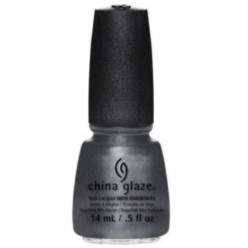 Βερνίκι Νυχιών China Glaze 14ml – Κωδ: 1228 (Kiss My Glass – Ανθρακί glitter μεταλλικό)