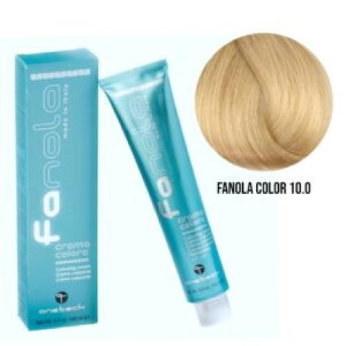 Επαγγελματική Βαφή Μαλλιών – 100ml / Fanola Color 10.0 – Ξανθό Πλατινέ