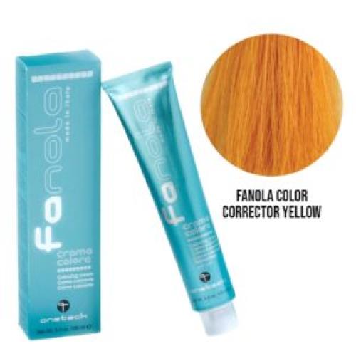 Επαγγελματική Βαφή Μαλλιών – 100ml / Fanola Color Corrector – Yellow (Κίτρινο)