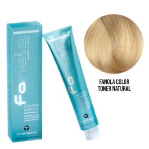 Επαγγελματική Βαφή Μαλλιών – 100ml / Fanola Color Toner – Natural (Φυσικό)