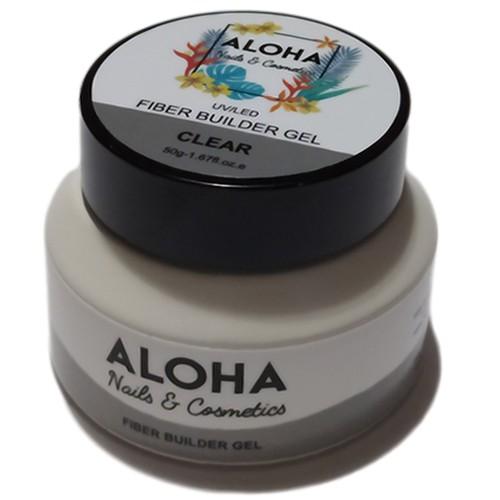 Fiber Builder Gel 15g - Aloha Nails + Cosmetics / Χρώμα: Clear (Διάφανο)