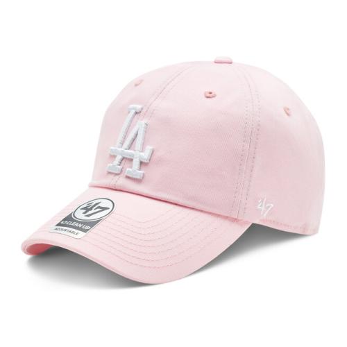 Καπέλο Jockey 47 Brand MLB Los Angeles Dodgers '47 CLEAN UP B-RGW12GWSNL-PTA Petal Pink
