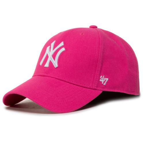 Καπέλο Jockey 47 Brand Mlb New York Yankees '47 Mvp Snapback B-MVPSP17WBP-MA Magenta