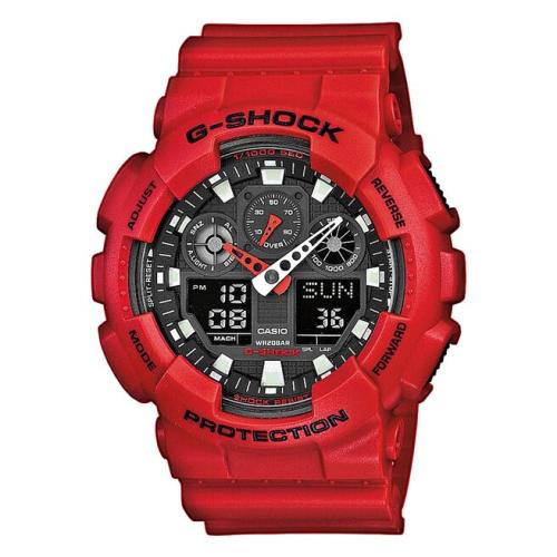 Ρολόι G-Shock GA-100B-4AER Red/Red