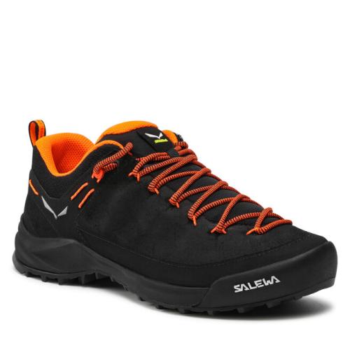 Παπούτσια πεζοπορίας Salewa Ms Wildfire Leather 61395 0938 Black/Fluo Orange