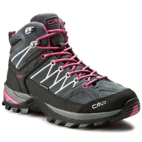 Παπούτσια πεζοπορίας CMP Rigel Mid Wmn Trekking Shoes Wp 3Q12946 Grey/Fuxi 103Q
