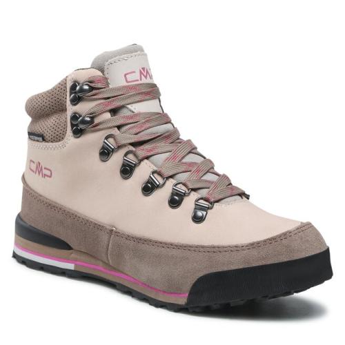 Παπούτσια πεζοπορίας CMP Heka Wmn Hiking Shoes Wp 3Q49556 Bone Cenere 15XM