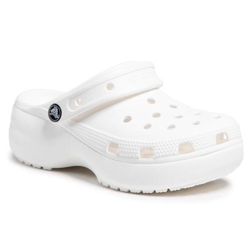 Παντόφλες Crocs Classic Platform Clog W 206750 White
