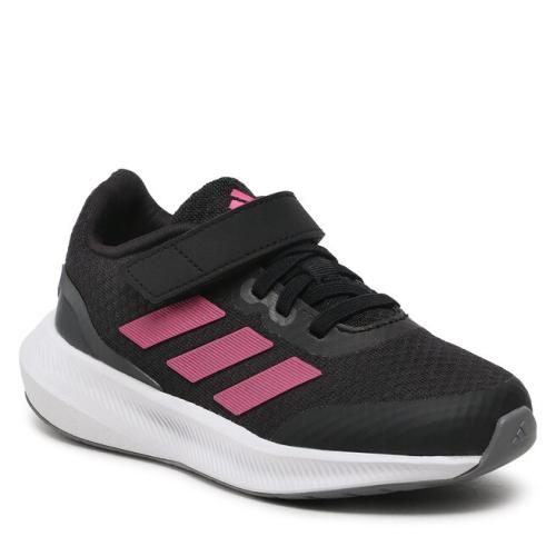 Παπούτσια adidas Runfalcon 3.0 Sport Running Elastic Lace Top Strap Shoes HP5875 Μαύρο