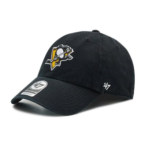 Καπέλο Jockey 47 Brand Pittsburgh Penguins '47 Clean Up H-RGW15GWS-BKB Black