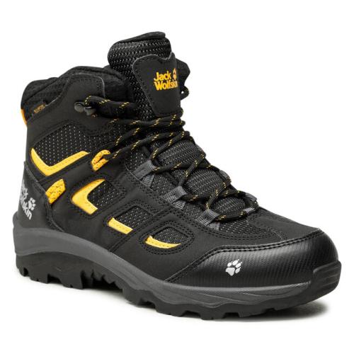 Παπούτσια πεζοπορίας Jack Wolfskin Vojo Texapore Mid K 4042181 Black/Burly Yellow