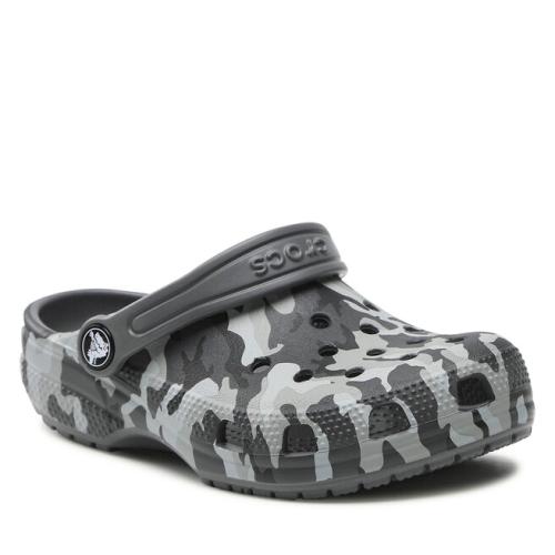 Παντόφλες Crocs Classic Camo Clog 207594 Black/Grey