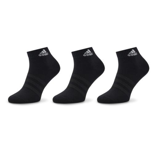 Σετ 6 ζευγάρια ψηλές κάλτσες unisex adidas Cushioned IC1316 Black/White
