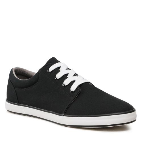Πάνινα παπούτσια Lanetti MS20347-11 Black
