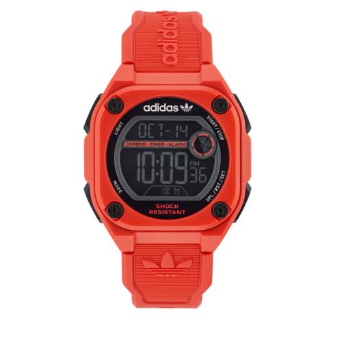 Ρολόι adidas Originals City Tech Two Watch AOST23063 Red
