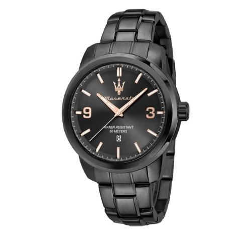 Ρολόι Maserati Successo R8853121008 Black