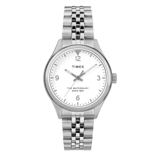 Ρολόι Timex Waterbury TW2R69400 Silver/White