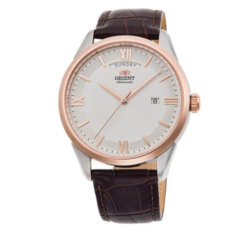 Ρολόι Orient AX0006S0HB Brown/Rose Gold
