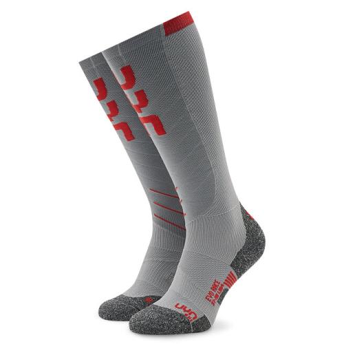 Κάλτσες για σκι UYN S100035 Light Grey/Red G226