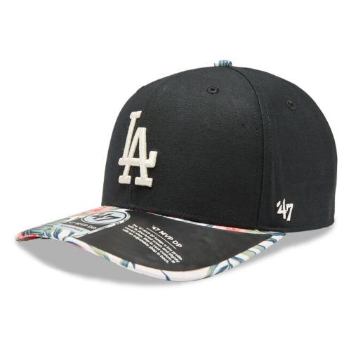 Καπέλο Jockey 47 Brand MLB Los Angeles Dodgers Coastal Floral Snap '47 MVP DP B-CFLDP12GWP-BK Black