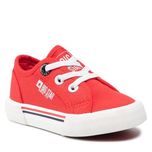 Πάνινα παπούτσια Big Star Shoes JJ374167 Red