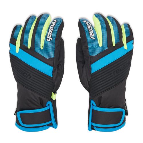 Γάντια για σκι Reusch Duke 6261212 Black/Brilliant Blue/Safety Yellow 7002