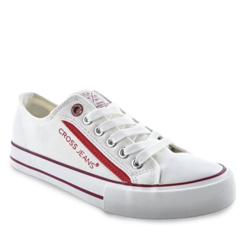 Sneakers Cross Jeans LL2R4102C WHITE/RED