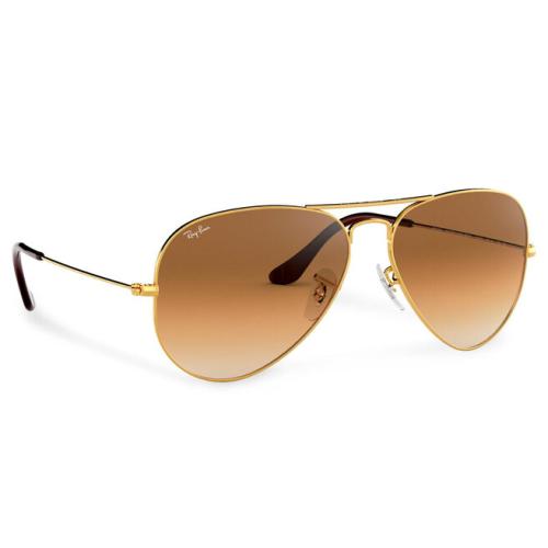 Γυαλιά ηλίου Ray-Ban Aviator Large Metal 0RB3025 001/51 Gold/Brown Classic