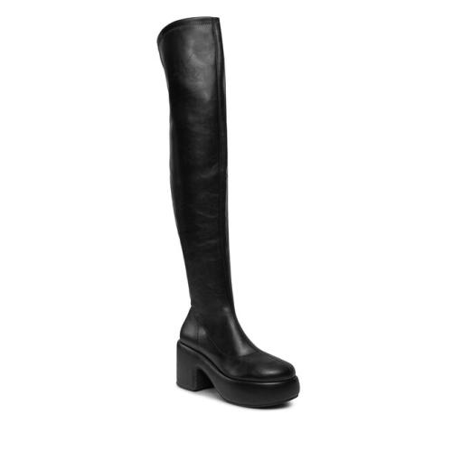 Μπότες πάνω από το γόνατο Bronx High Knee Boots 14295-A Black 01