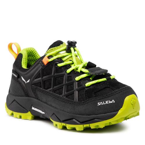 Παπούτσια πεζοπορίας Salewa Jr Wildfire Wp 64009-0986 Black Out/Cactus