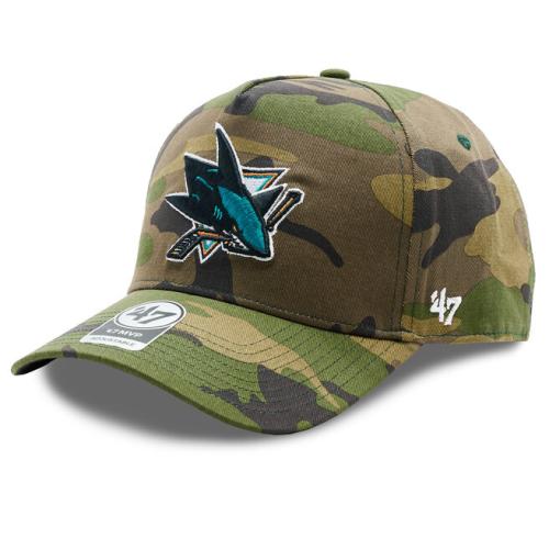 Καπέλο Jockey 47 Brand NHL San Jose Sharks Grove Snapback 47 MVP DT H-GRVSP22CNP-CMB Camo