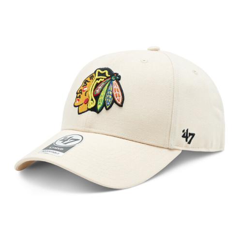 Καπέλο Jockey 47 Brand NHL Chicago Blackhawks '47 MVP SNAPBACK H-MVPSP04WBP-NTB Natural