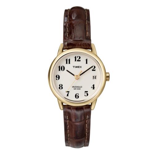 Ρολόι Timex Easy Reader T20071 Brown/Gold