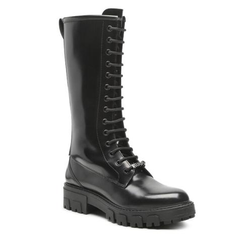 Μπότες Hugo Axel Mid Boot 50481211 10222481 01 Black 001