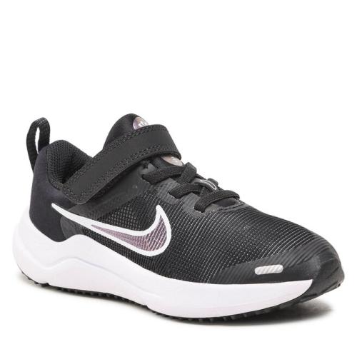 Παπούτσια Nike Downshifter 12 Nn (PSV) DM4193 003 Black/White/Dk Smoke Grey
