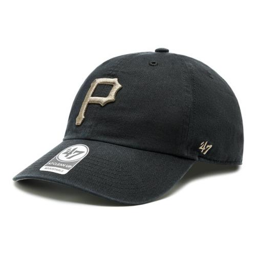 Καπέλο Jockey 47 Brand MLB Pittsburgh Pirates Ballpark Camo 47 CLEAN UP B-BPCAM20GWS-BK Black
