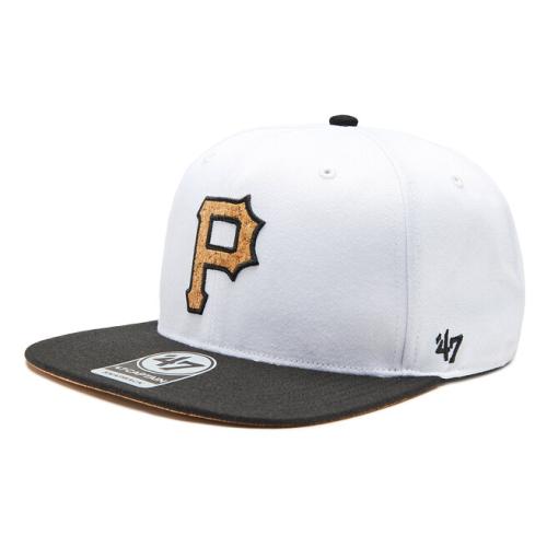 Καπέλο Jockey 47 Brand MLB Pittsburgh Pirates Corkscrew 47 CAPTAIN B-CORKS20WBP-WH White