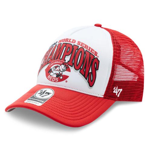 Καπέλο Jockey 47 Brand MLB Cincinatti Reds Foam Champ '47 Offside DT BCWS-FOAMC07KPP-RD90 Red