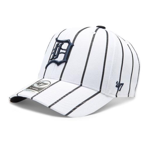 Καπέλο Jockey 47 Brand MLB Detroit Tigers Bird Cage 47 MVP B-BDCG09WBV-WH White