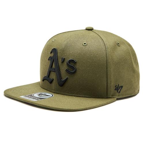 Καπέλο Jockey 47 Brand MLB Oakland Athletics Ballpark Camo 47 CAPTAIN B-BCAMO18WBP-SW Sandalwood