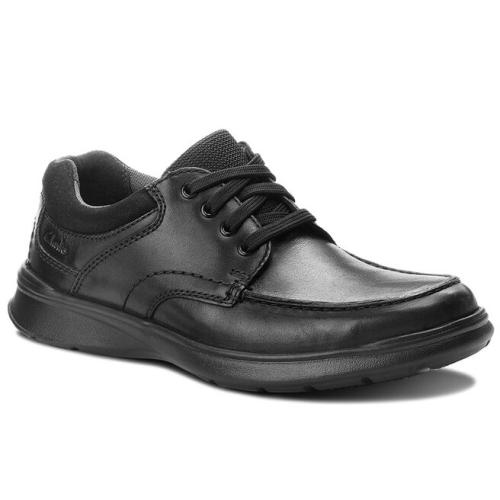 Κλειστά παπούτσια Clarks Cotrell Edge 261373857 Blk Smooth Leather