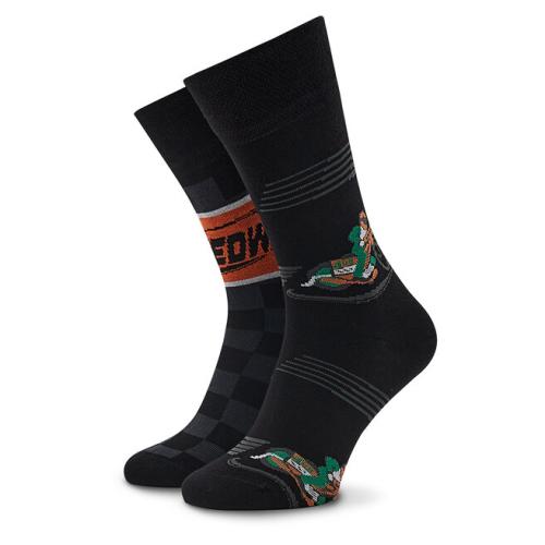 Κάλτσες Ψηλές Unisex Funny Socks Slag SM1/75 Μαύρο