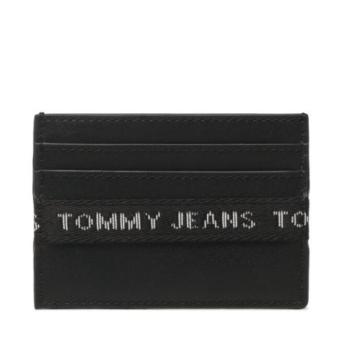 Θήκη πιστωτικών καρτών Tommy Jeans Tjm Essential Leather Cc Holder AM0AM11219 BDS